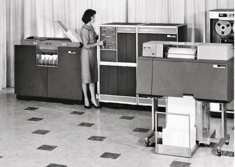 IBM 1401 promotional picture