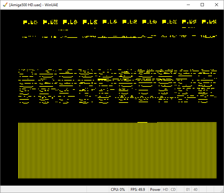 Letter III program output