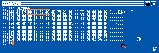 lea assembler